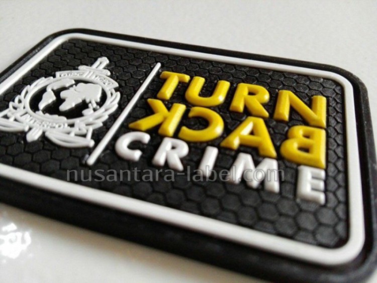 Patch Rubber 3D Turnback